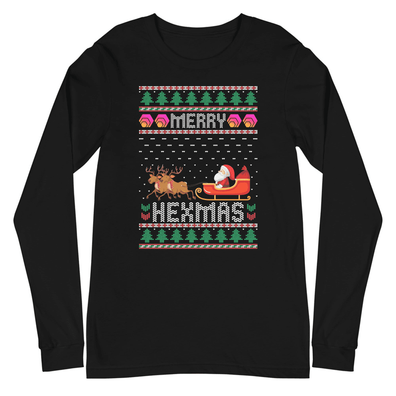 Merry HEXmas Unisex Long Sleeve Shirt
