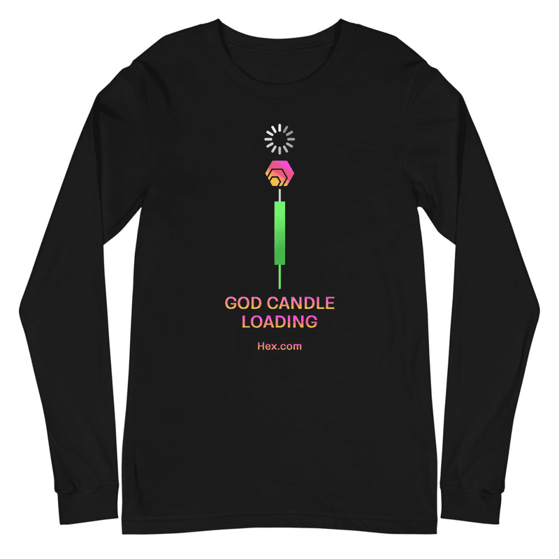 HEX GOD CANDLE Unisex Long Sleeve Shirt