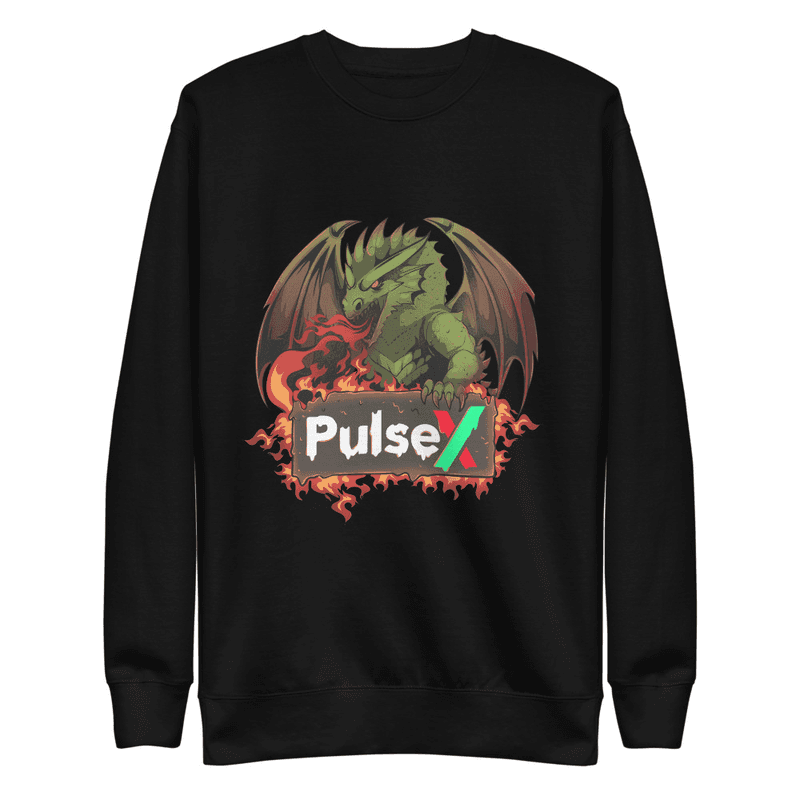 PulseX Draconic Burn Unisex Sweatshirt