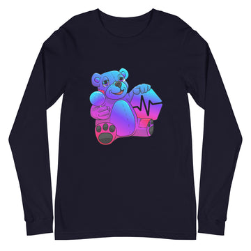 PulseChain Bear Unisex Long Sleeve Shirt